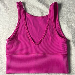 Lululemon Sonic Pink Power Pivot Tank